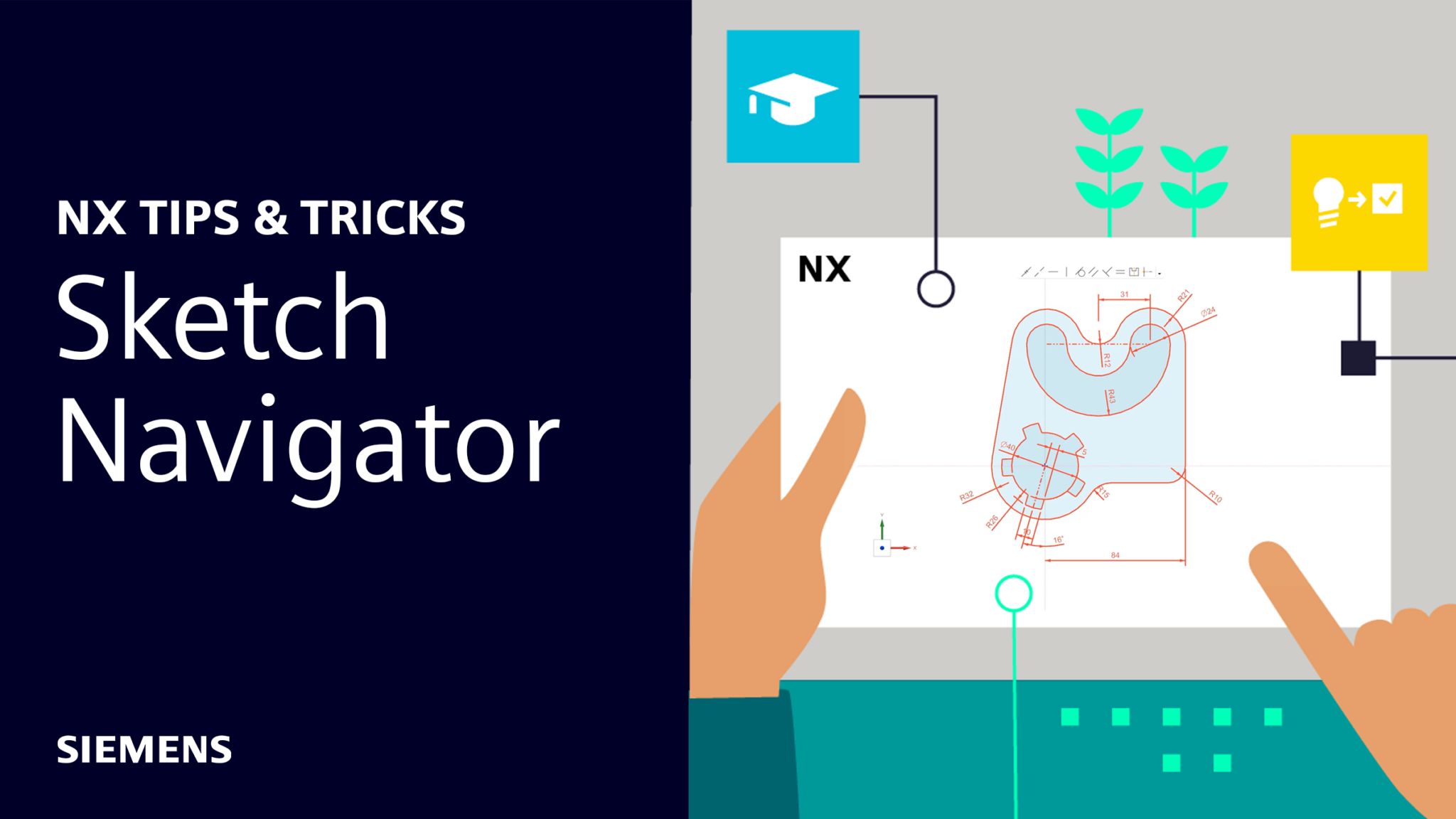 NX | Tips and Tricks | Introducing Sketch Navigator