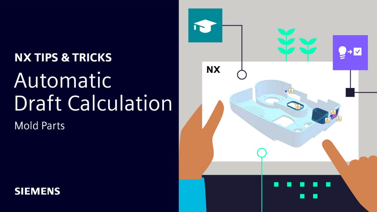 Automatic Draft Calculation | NX Tips and Tricks | January 2024