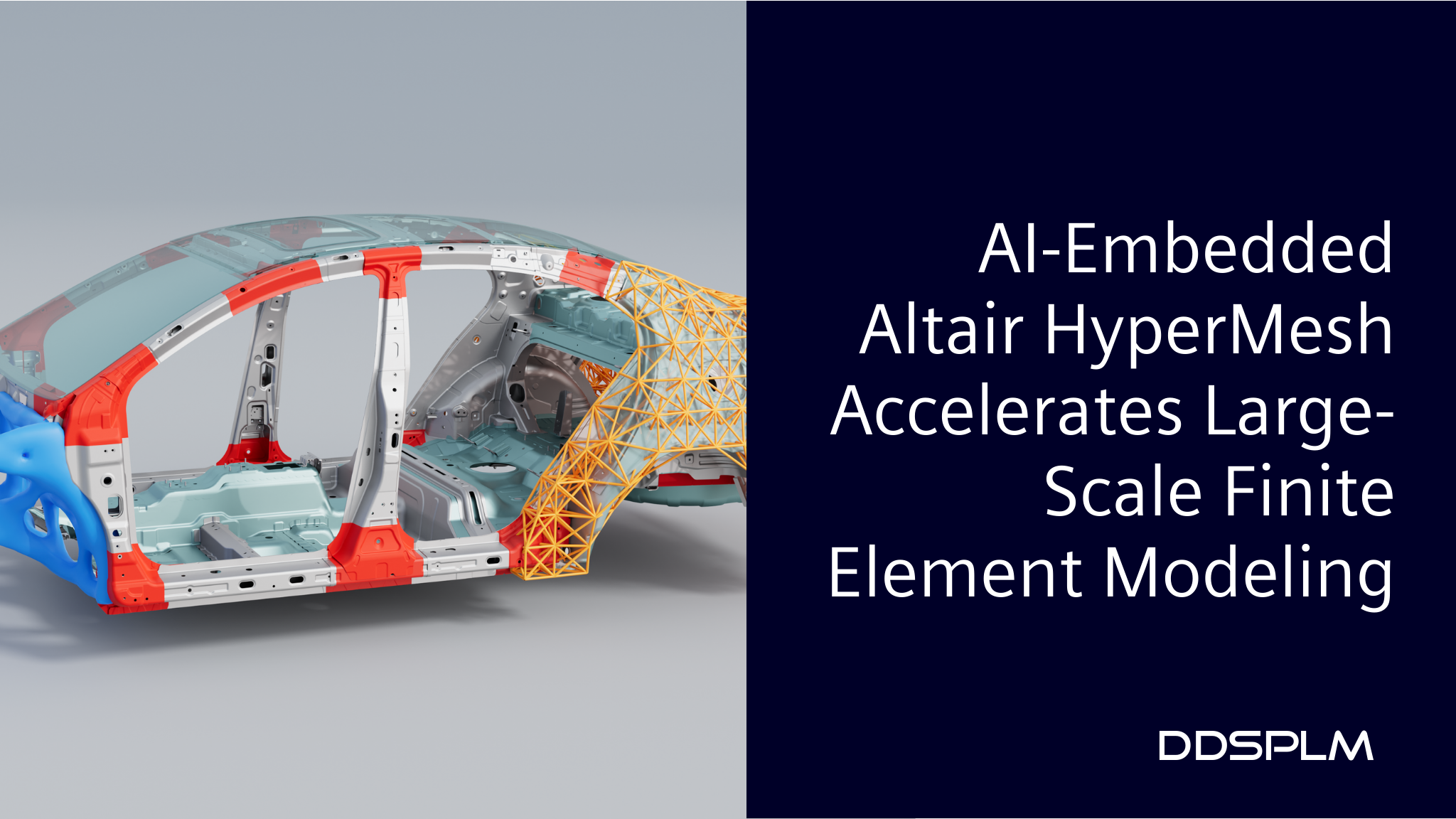 AI-Embedded Altair HyperMesh Accelerates Large-Scale Finite Element Modeling